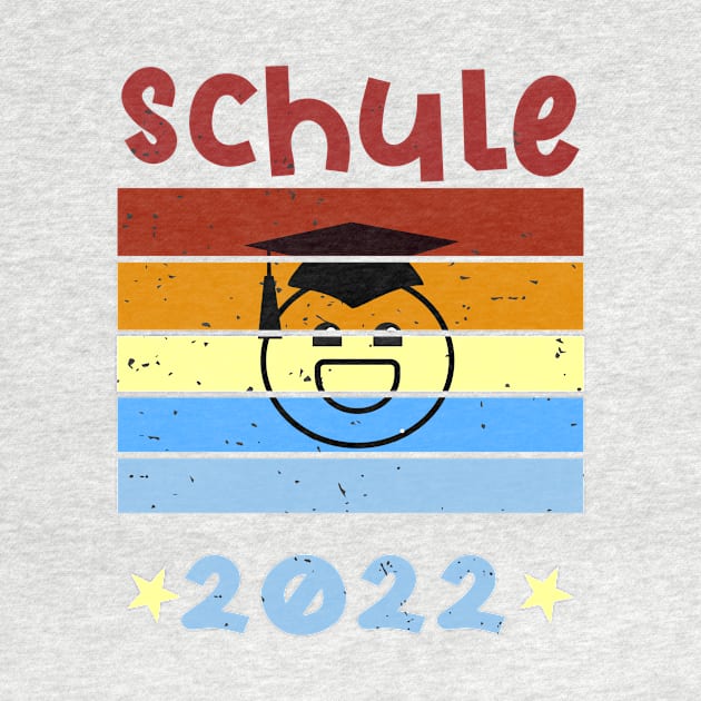 Schule 2022 1. Klasse Smile Schulbeginn T shirt by chilla09